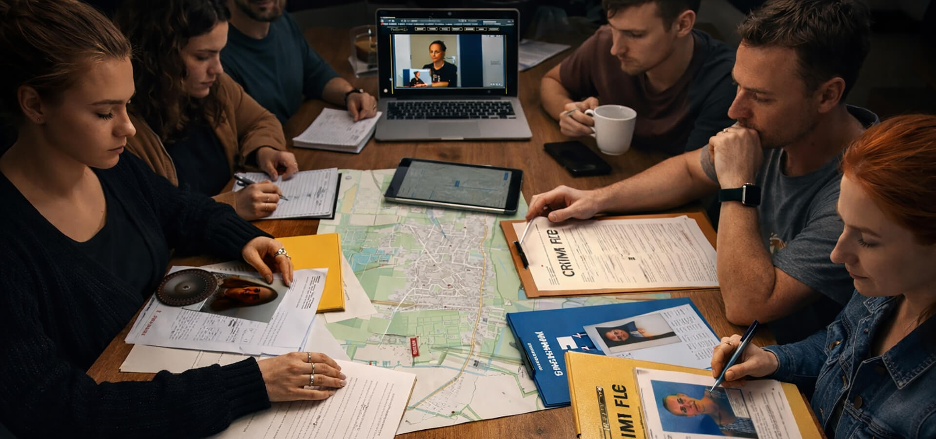 Kerstspel true crime game